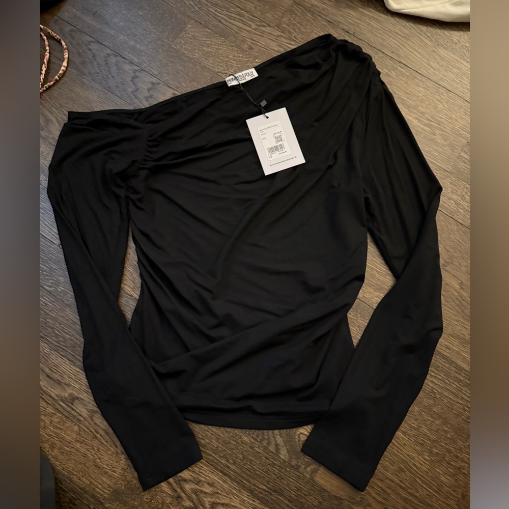 Princess Polly Longsleeve Off the Shoulder Top